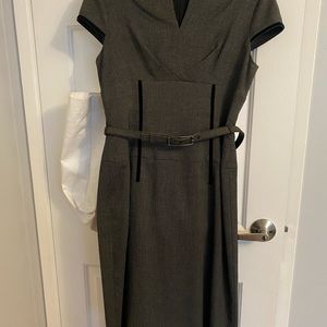 Belted dress by Anne Klien.